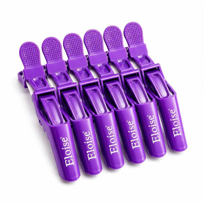Pinzas para peluqueria x6 ELOISE  SURTIDO