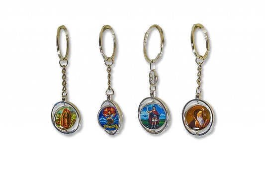 Llavero Giratorio Metal Santoral