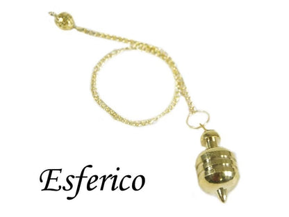 Pendulo de Bronce con Testigo Chico 3.5cm