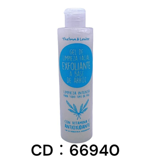 GEL LIMPIEZA FACIAL EXFOLIANTE A BASE DE ARROZ 66940