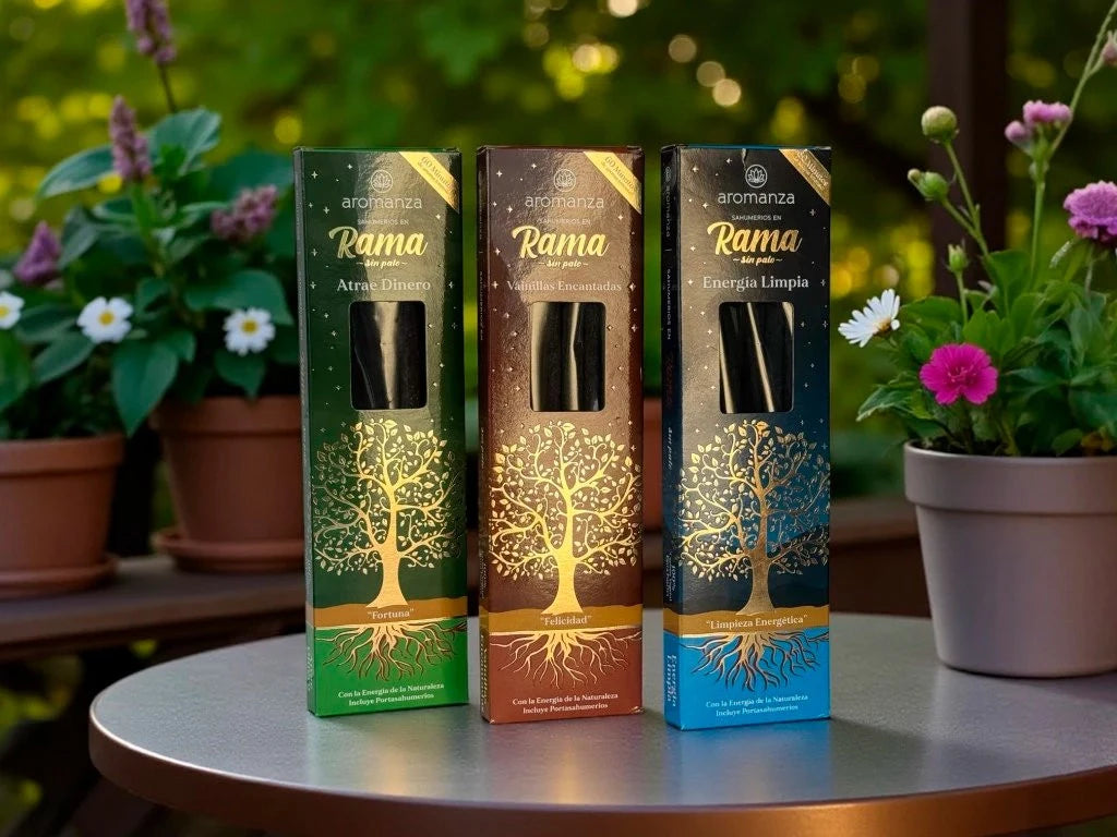 NUEVO SAHUMERIO RAMA AROMANZA X6 varillas  X 1