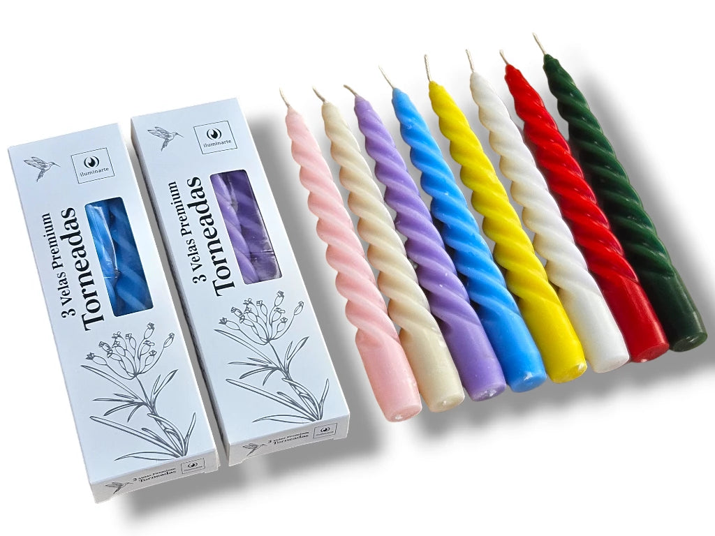 Velas Premium Torneadas 20 cm