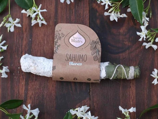 Sahumo Blanco Sagrada Madre - Purifica y Eleva tus Espacios