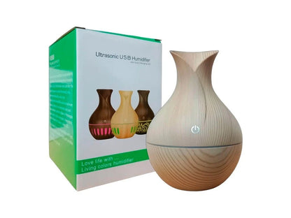 HUMIDIFICADOR FLORERO SIMIL MADERA