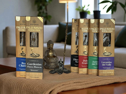 Palo Santo Buena Onda: Pack 8 Varillas Aromanza