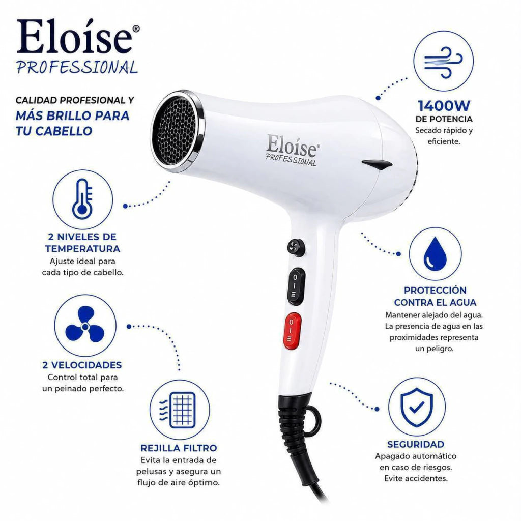 Secador de pelo professional HAIR DRYER  ELOISE