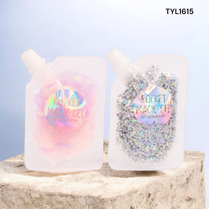 GEL CON GLITTER POCKET