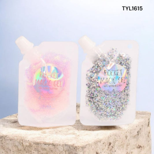 GEL CON GLITTER POCKET