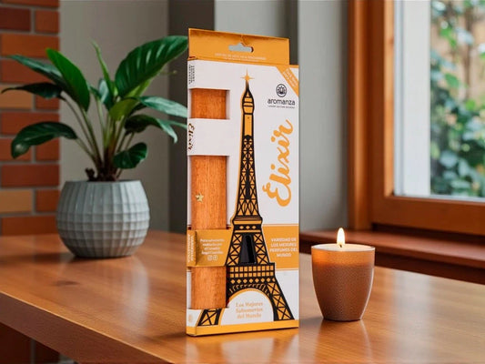 Caja pack sahumerios Aromanza con porta - Aromaterapia