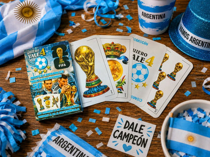 CARTAS ARGENTINA QUIERO VALE 4 - X1