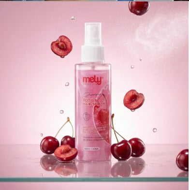 SPRAY GLITTER CORPORAL Y CABELLO CON AROMA CEREZA MELY