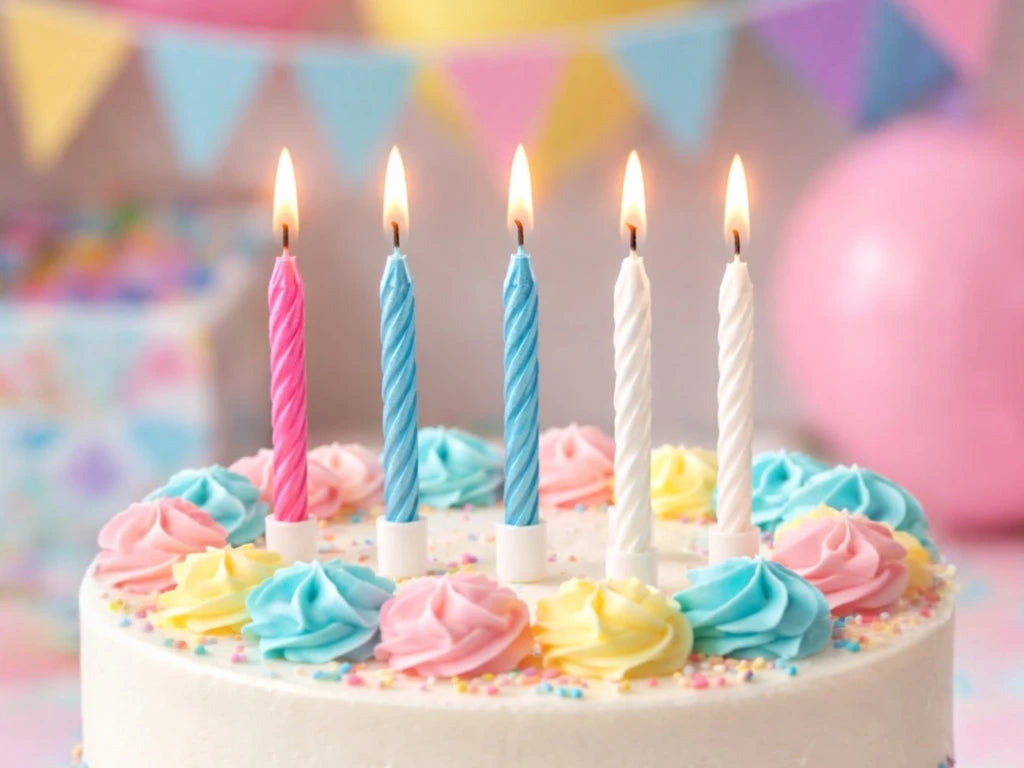 Mini Vela (10 unidades) | Velas de Cotillón