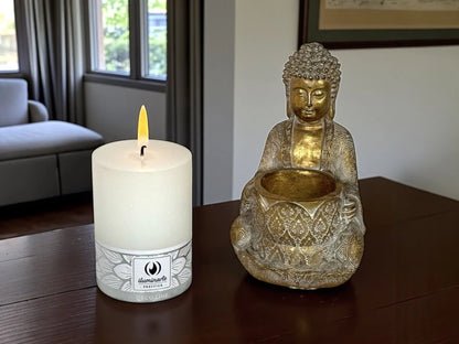 Deco Line Largo 8 x 5.6 cm - Velas Neutras