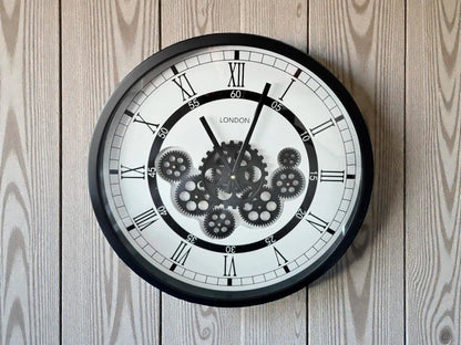 RELOJ DE ENGRANAJES GIRATORIOS 46CM