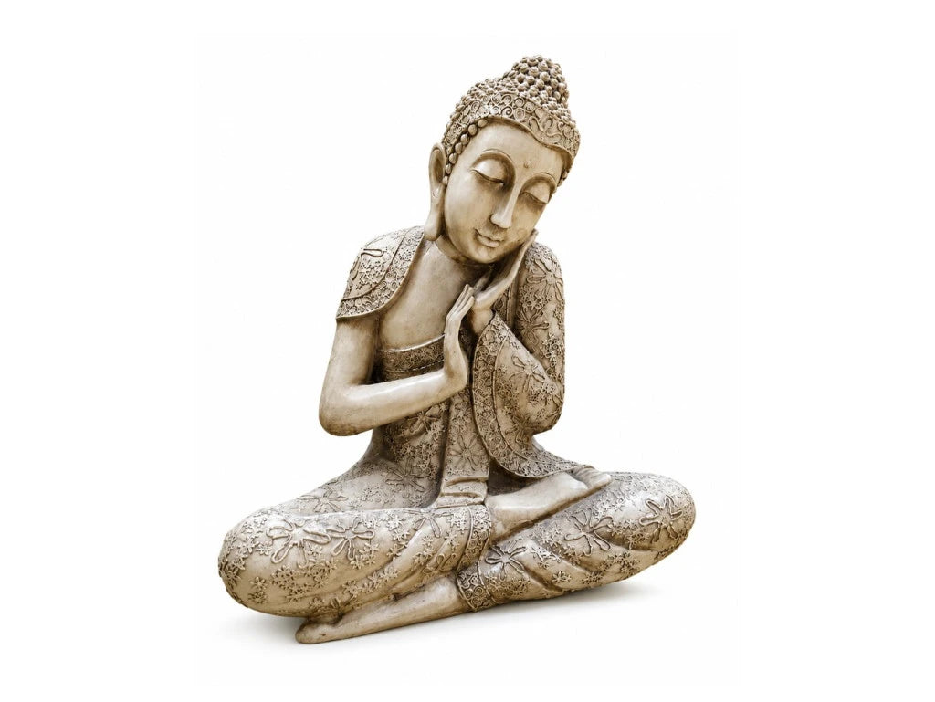 Imagen Resina Artesanal Buda Soñador Nº2 60cm