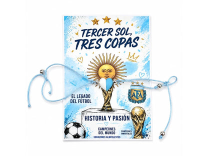 PULSERA ARGENTINA DOBLE CORAZÒN