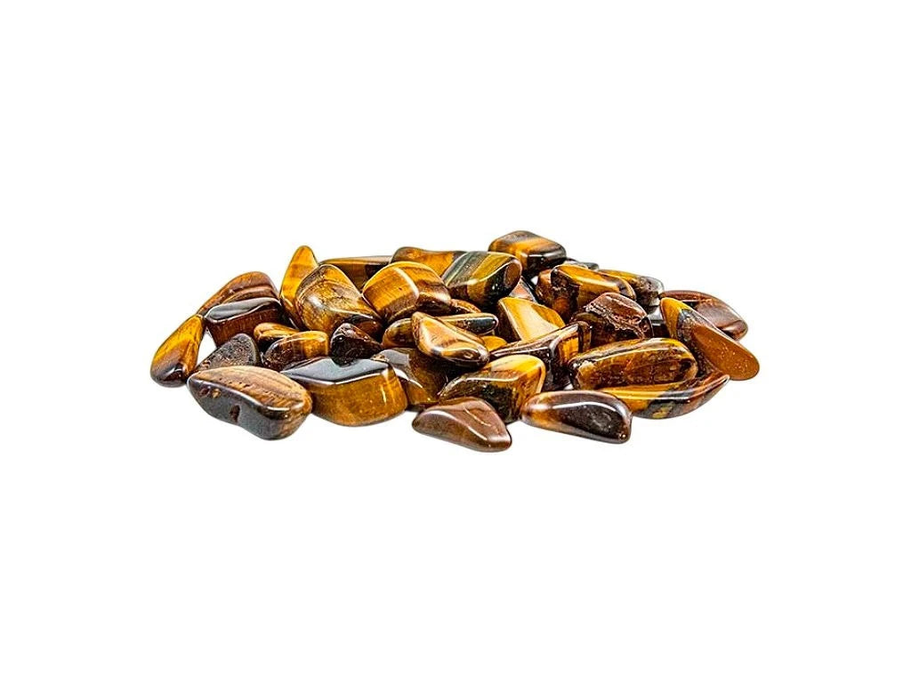 Piedra Ojo de Tigre Rolada 100g