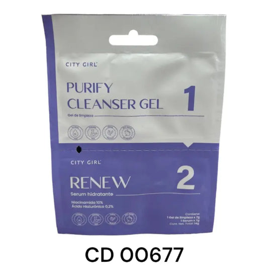 SERUM HIDRATANTE + GEL DE LIMPIEZA FACIAL