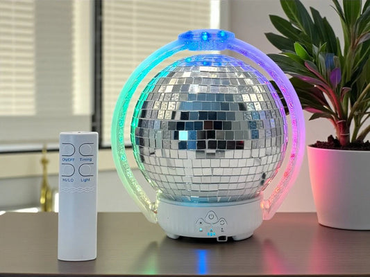 HUMIDIFICADOR BOLA DE ESPEJOS 17,5 CM