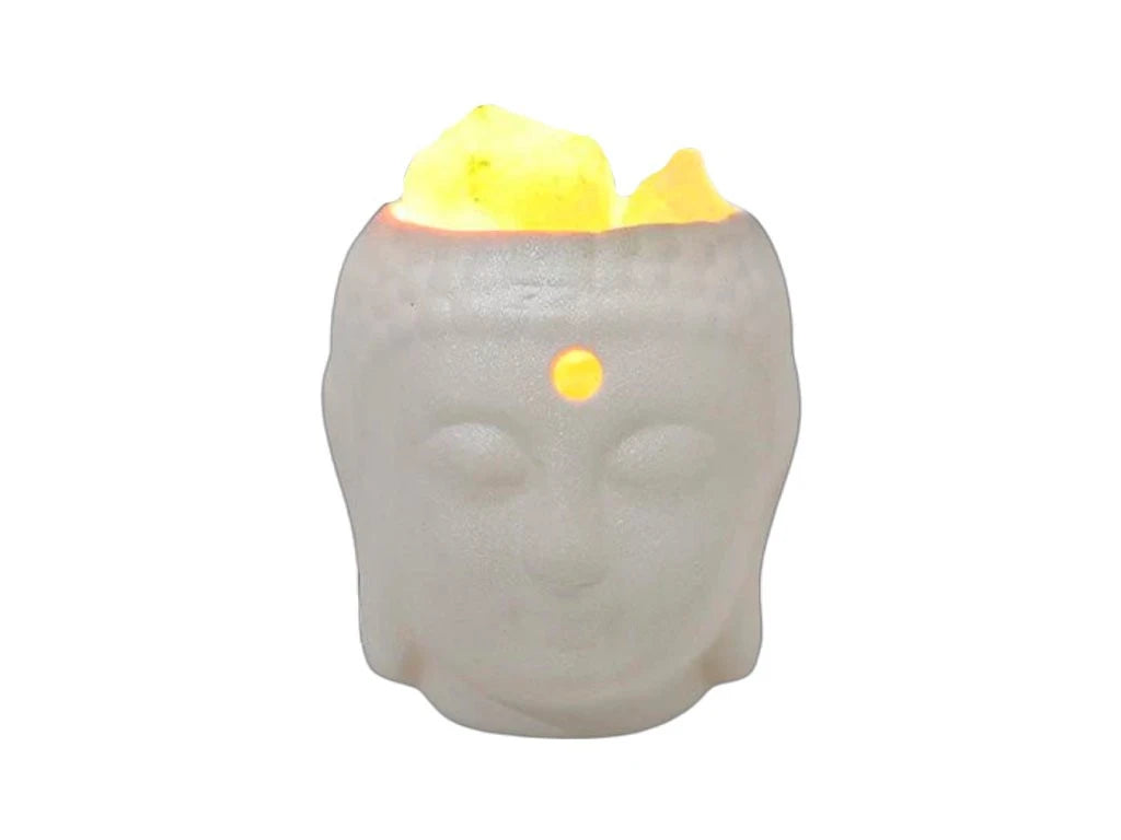 Lámpara de Sal Cabeza Buda Chico