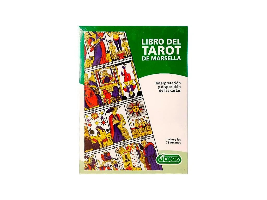 TAROT Marsella Nacional con Libro: Descubre el misterioso mundo del tarot con Joker