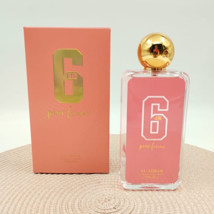 PERFUME 6AM rosado 100ML