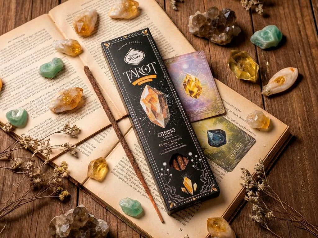 SAHUMERIO TAROT GEMAS SAGRADA MADRE X1