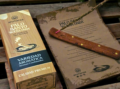 Kit Palo Santo Buena Onda x1 - Aromanza