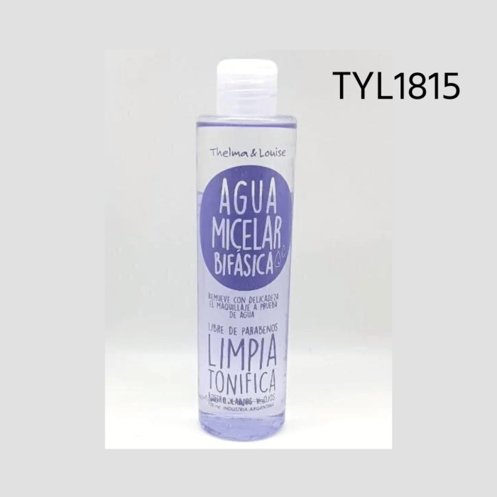 AGUA MICELAR BIFASICA DESMAQUILLANTE THELAM&LOUISE