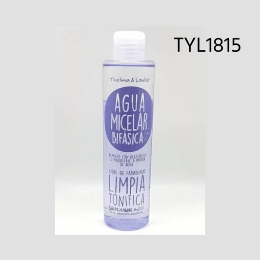 AGUA MICELAR BIFASICA DESMAQUILLANTE THELAM&LOUISE