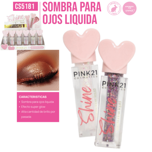 SOMBRA PARA OJOS LIQUIDA PINK 21