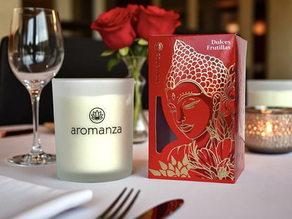 Vela aromática premium AROMANZA