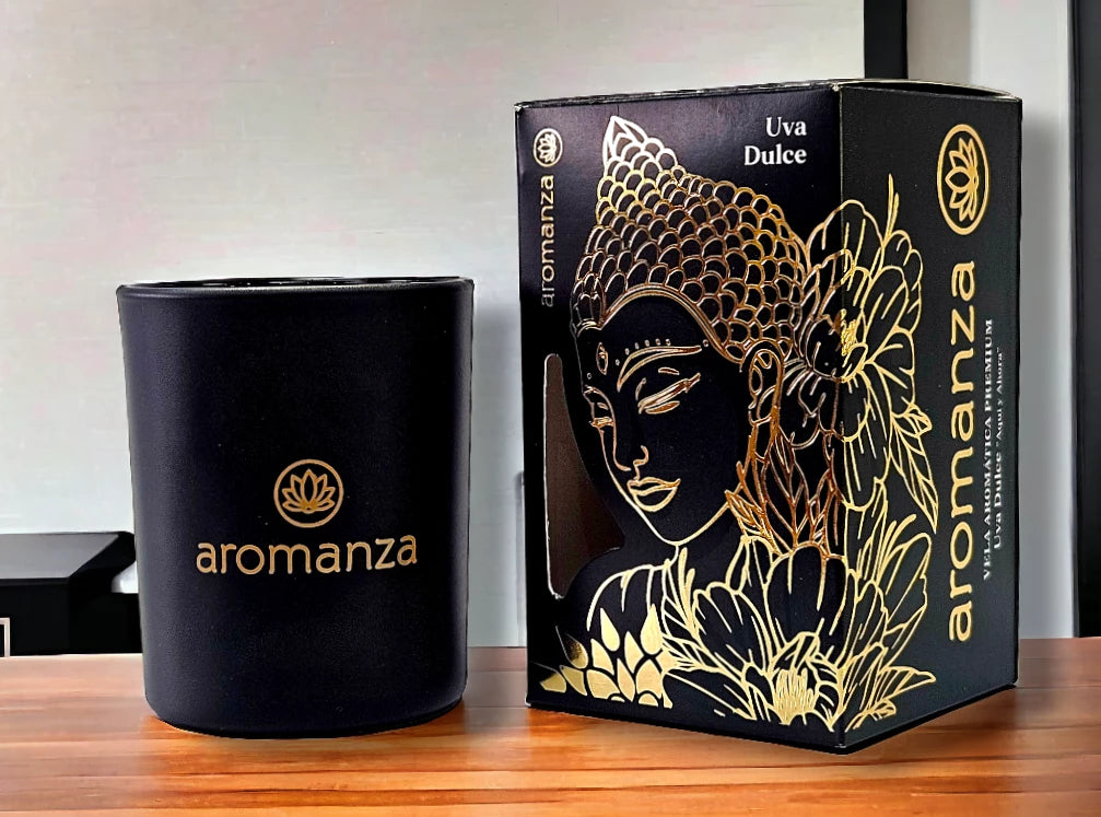 Vela aromática premium AROMANZA