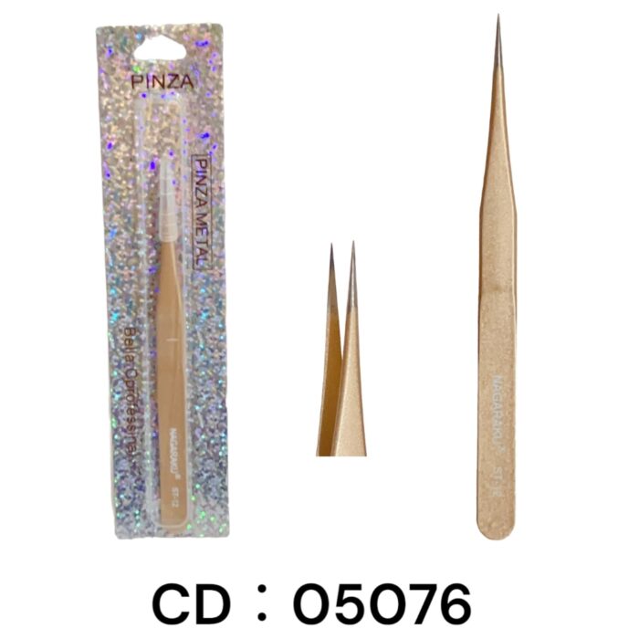 PINZA RECTA DE METAL NAGARAKU
