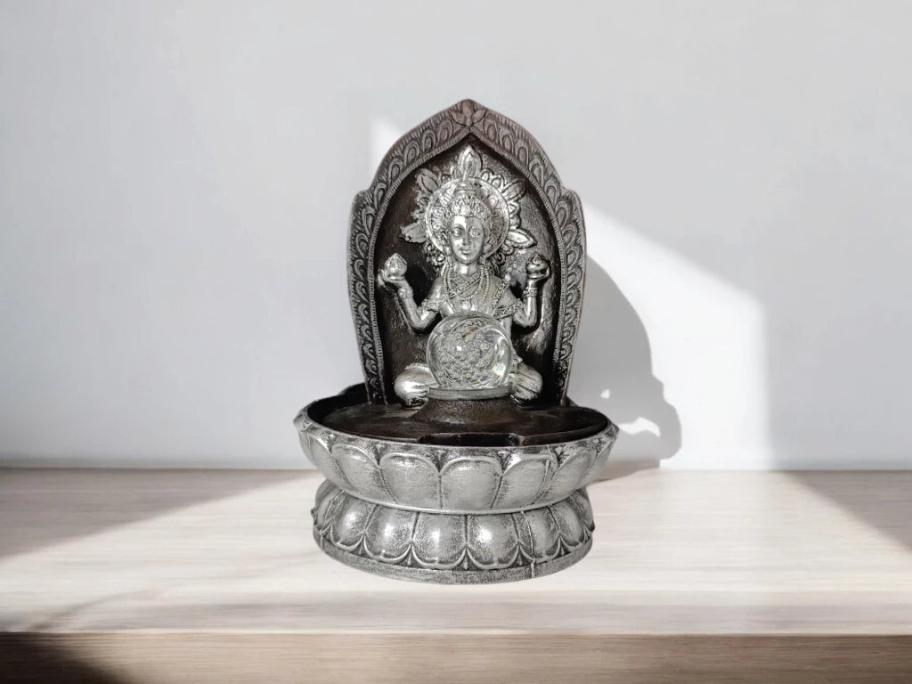 Fuente de Agua Resina Buda/Ganesh con LED - Modelos Variados