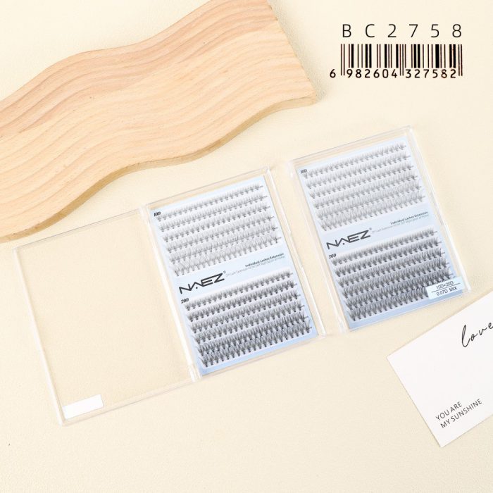 Extensiones de Pestañas en Racimo 10D y 20D NAEZ