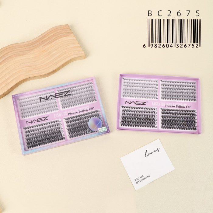Extensiones de Pestañas en Racimo 10D, 20D, 30D y 40D NAEZ