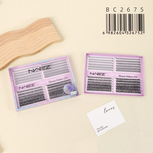 Extensiones de Pestañas en Racimo 10D, 20D, 30D y 40D NAEZ