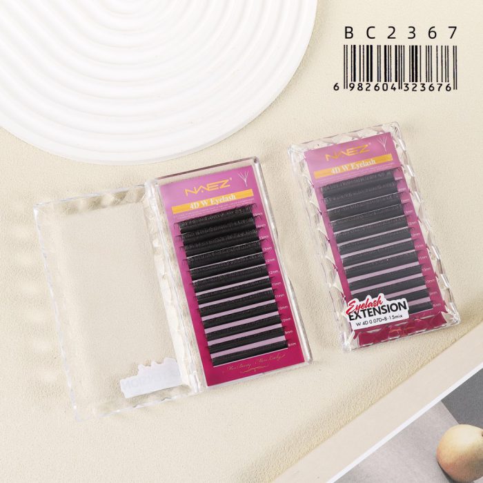 EXTENSIONES DE PESTAÑAS TECNOLOGICAS W 4D 0.07D 8-15MIX NAEZ