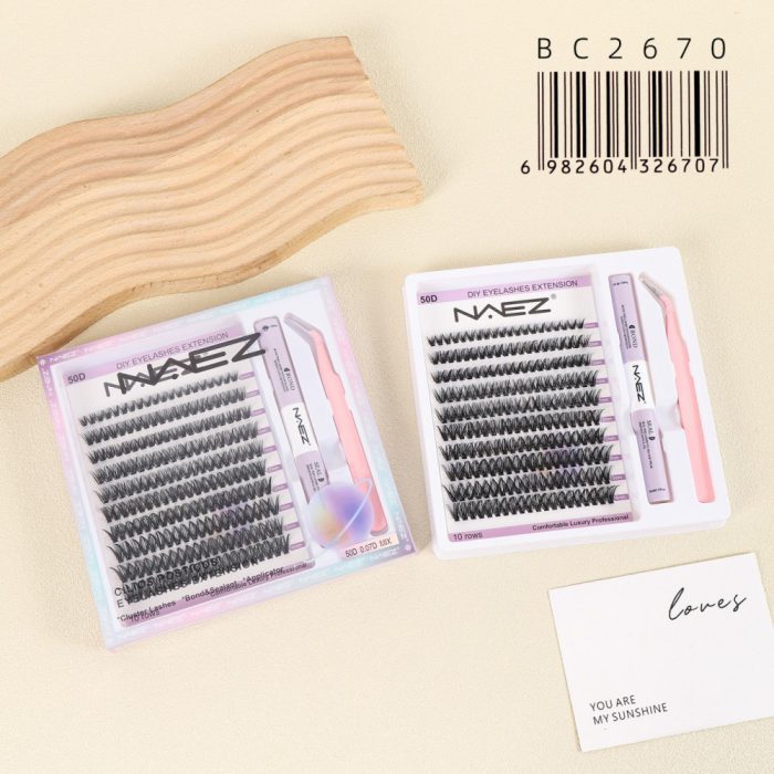 Kit De Extensiones De Pestañas DIY Naez