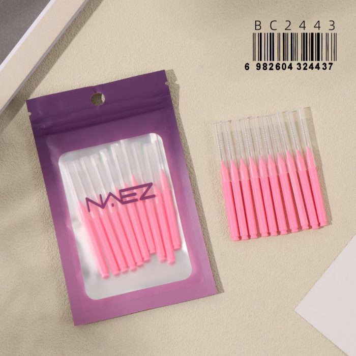Mini cepillos para peinar pestañas (10 unidades) NAEZ