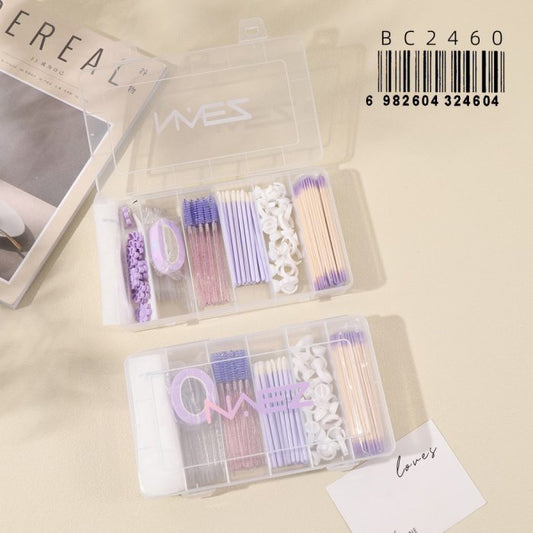 Kit completo de herramientas para lifting de pestañas, con estuche organizador NAEZ