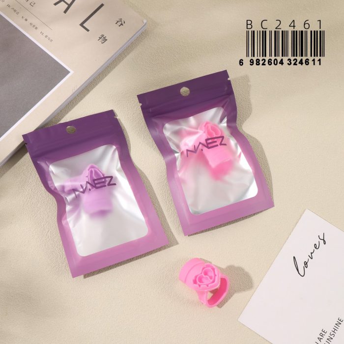 Anillo multifunción de silicona para extensiones de pestañas NAEZ