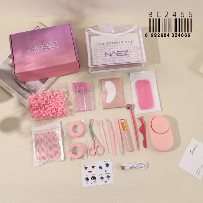 Kit profesional completo para extensiones de pestañas NAEZ