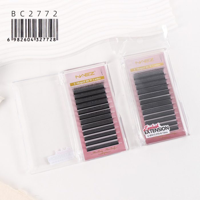 Extensiones de Pestañas Tecnológicas U 4D W 0.07D MIX NAEZ