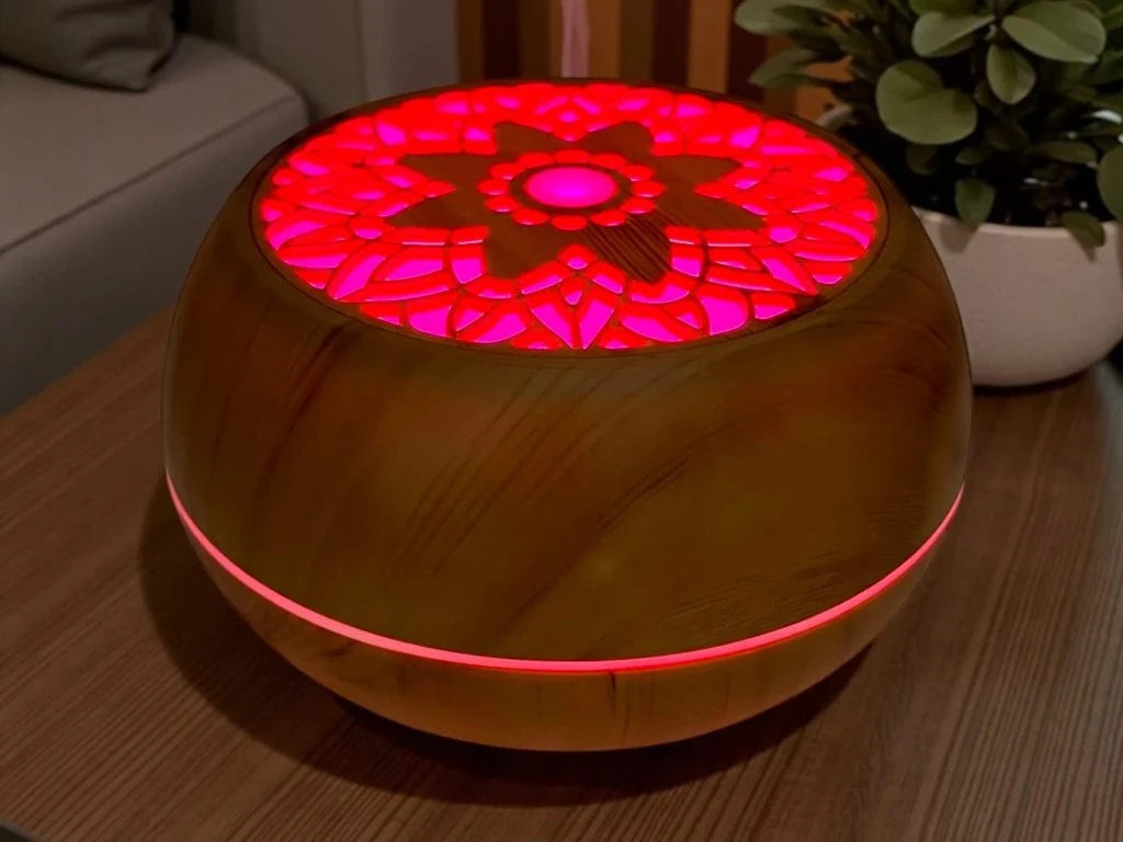 Humidificador con Luz Flor s/Filtro con C/Remoto