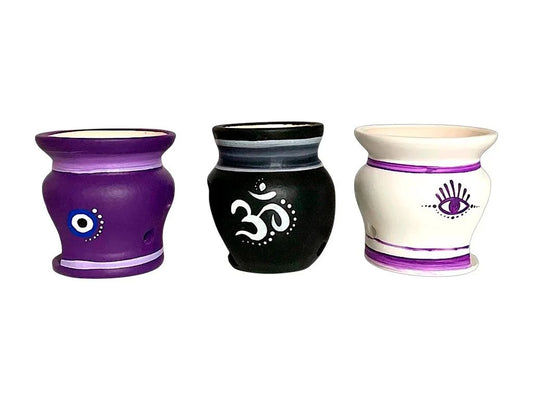 Hornillo Color Decorado Símbolos 10cm