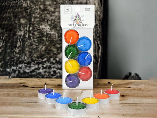 Velas de Noche 7 Chakras Aromáticas