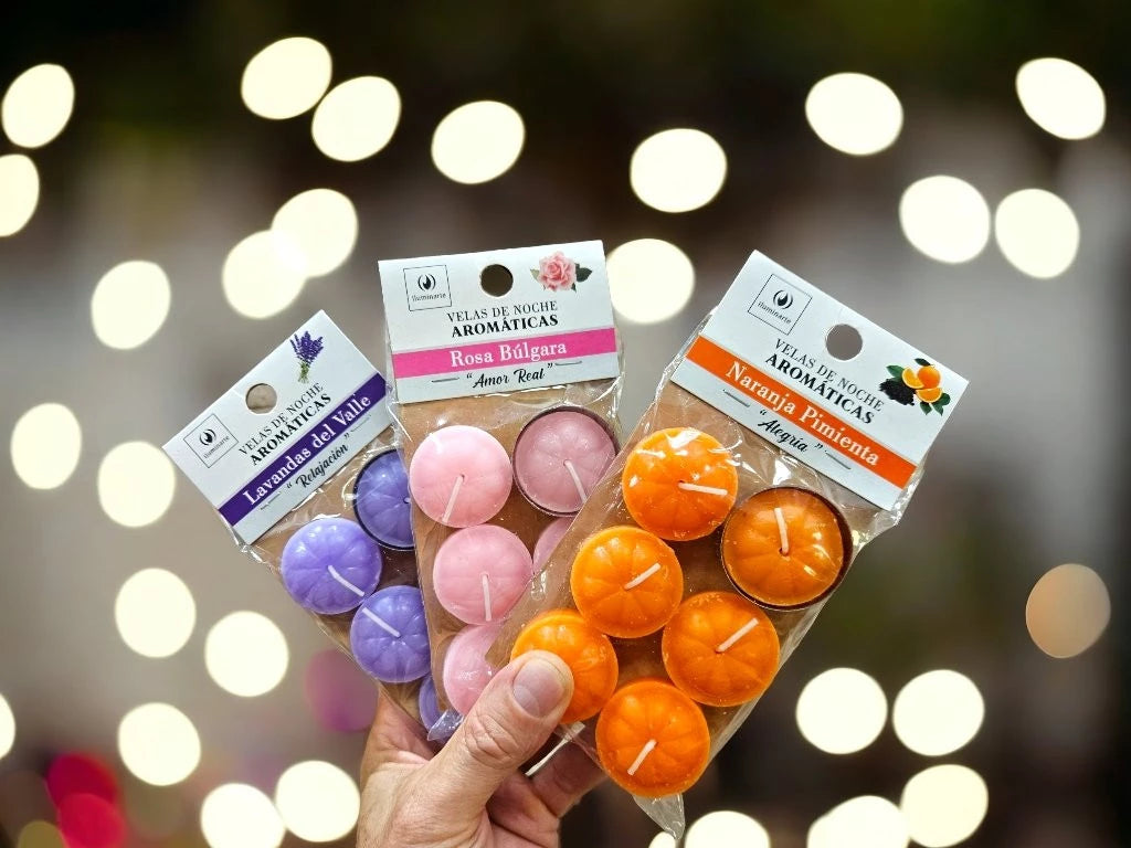 Velas de Noche x6 Aromática Colgable