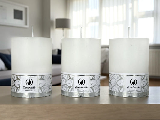Deco Line Largo 8 x 5.6 cm - Velas Neutras